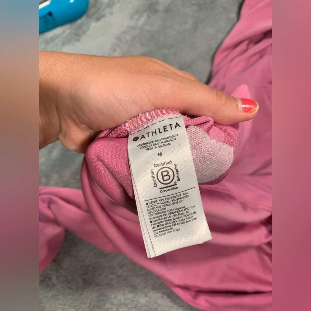 Athleta pink hoodie medium - Picture 9 of 9